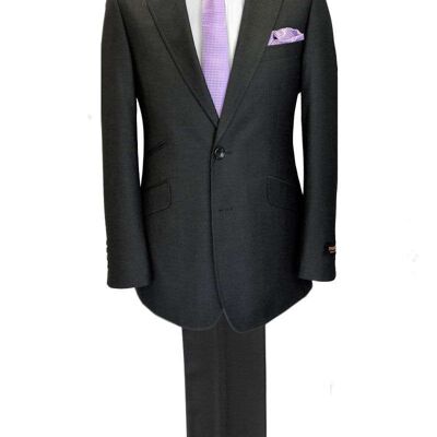 Charcoal 2-button Regular Fit Suit_Grey