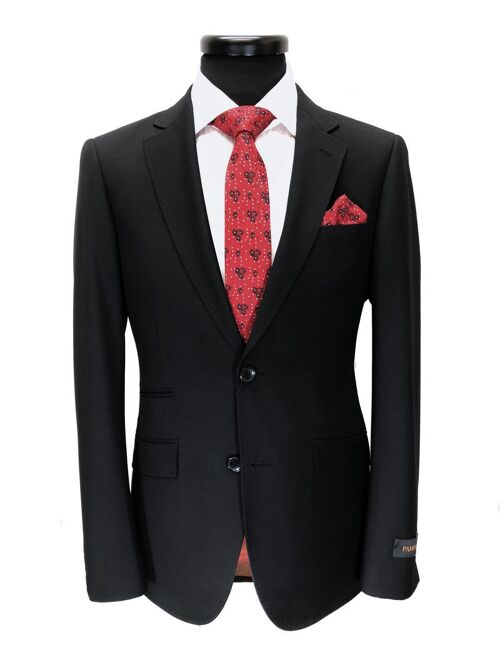 Black 2-button Suit_Black 2-button Suit