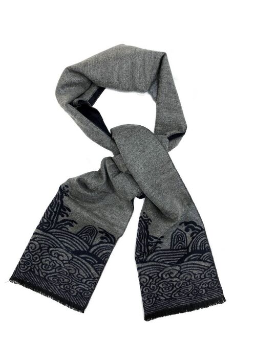 Traditional Oriental Pattern Scarf_Traditional Oriental Pattern Scarf