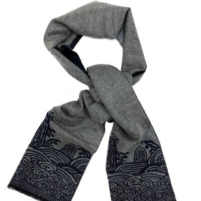 Traditional Oriental Pattern Scarf_Traditional Oriental Pattern Scarf