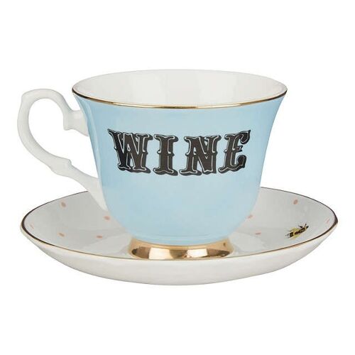 YE - Paire Tasse thé 28 cl Wine