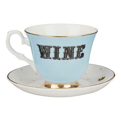 YE - Pair Tea cup 28 cl Wine