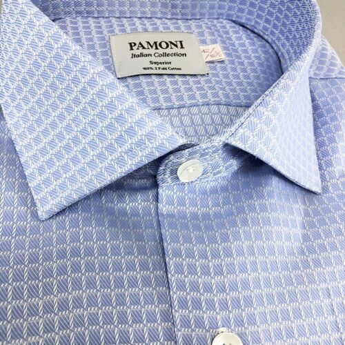 Sky Blue Check Shirt_Blue