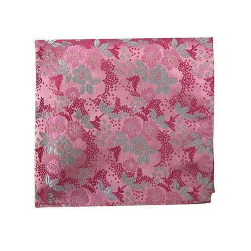 Floral Pocket Square_Green