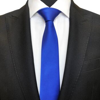 Cravate unie classique (4 couleurs)_Cravate unie classique (4 couleurs) 2