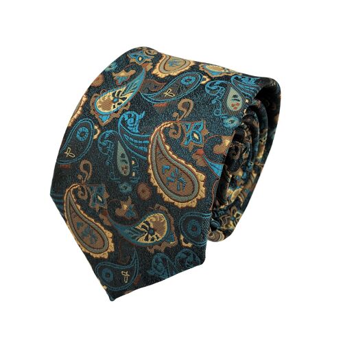 Green Paisley Tie_Green Paisley Tie