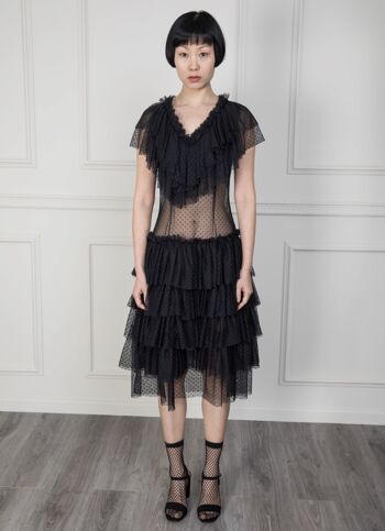 Robe Marguerite Noir 1