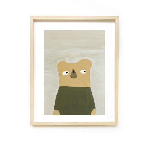 Bear A4 print