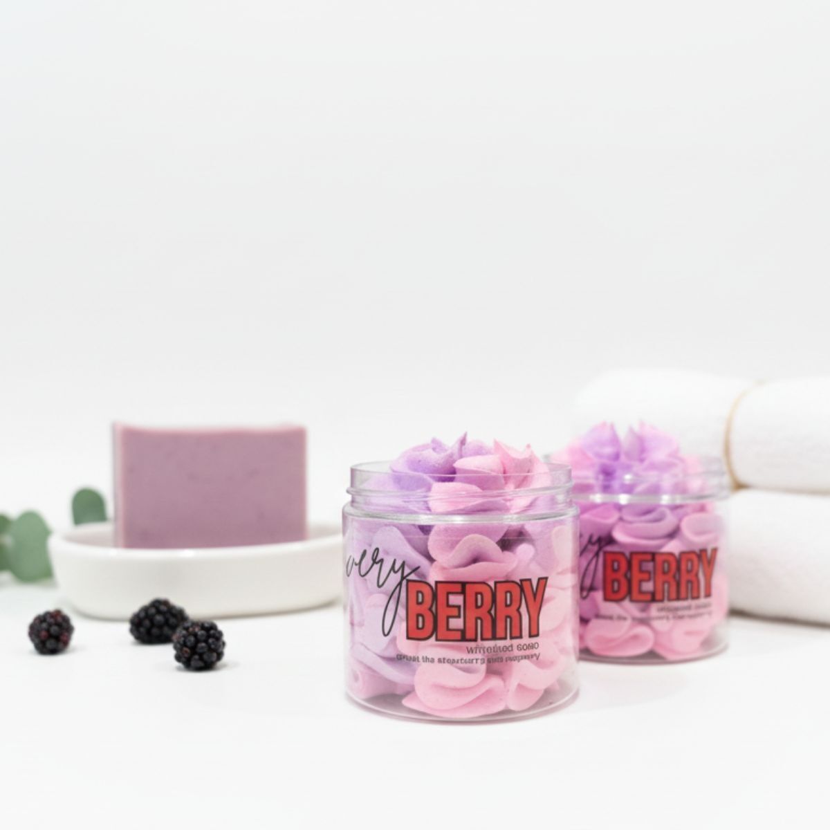 Very Berry Whipped Soap 90g