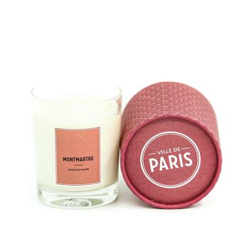 Bougie parfumée - Paris Montmartre - Feuille de figuier - 45h - 180g 2