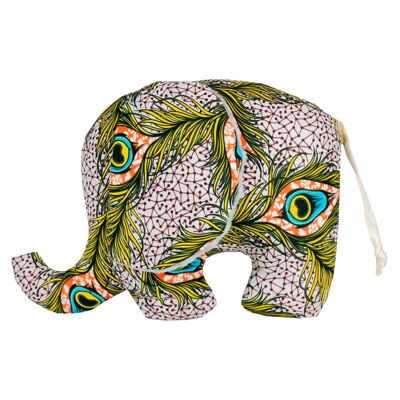 Hamidi | African print soft elephant toy