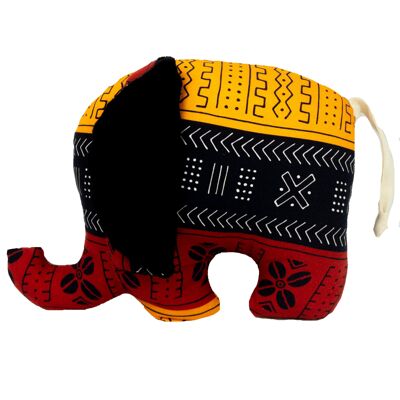 Abayomi | African print soft elephant toy