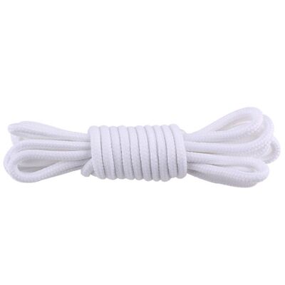 Round shoelaces | white | length 100 cm