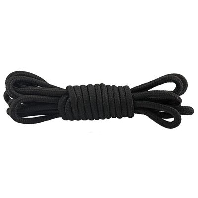 Round shoelaces | black | length 120 cm
