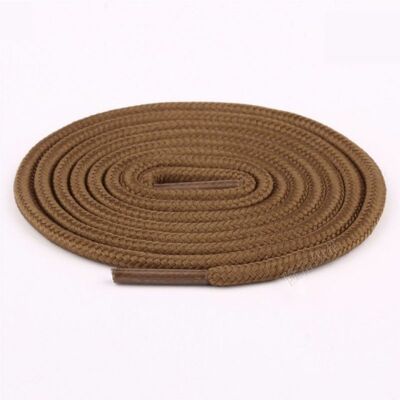 Round shoelaces | light brown | length 100 cm