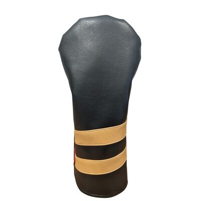 Black and Tan Striped Head Cover – Driver