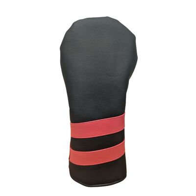 Black and Red Striped Head Cover – Fairway