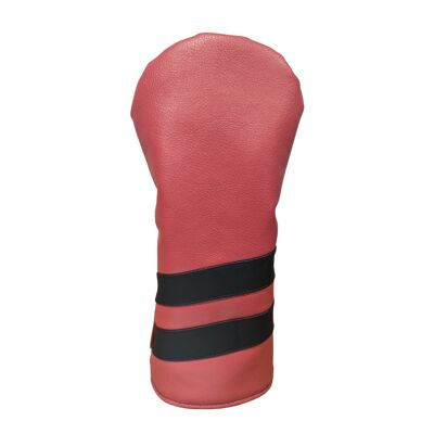 Red and Black Striped Head Cover –  Hybrid
