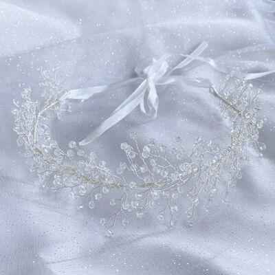 Coiffe de mariée Boho - Argent