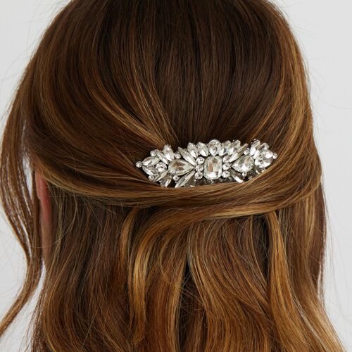 Vintage Hair Comb Crystal