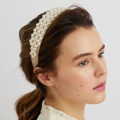 Pearl Headband Woven