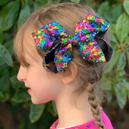 Big Hair Bow Gift Set in Multi-Colour