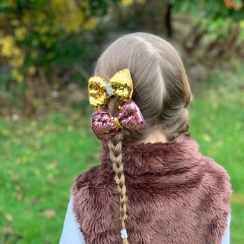 Ensemble-cadeau de nœuds pour cheveux pour filles - Multicolore 7