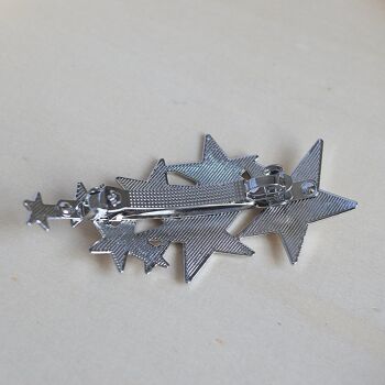 Barrette Étoile en Argent ou Or - Or 6