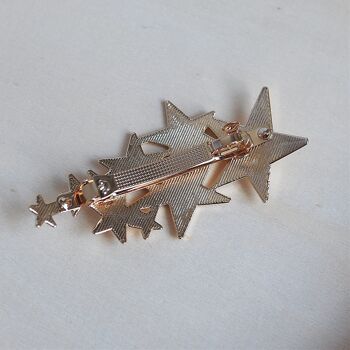 Barrette Étoile en Argent ou Or - Argent 6