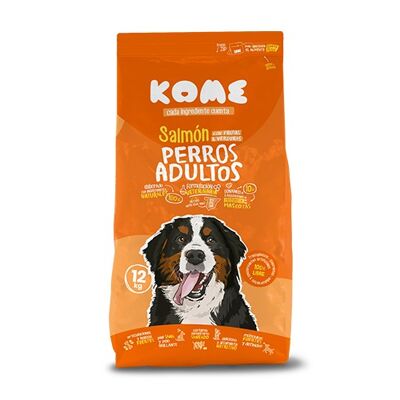 Pienso para Perros Adultos con Saslmón, Frutas y Verduras 12 kg