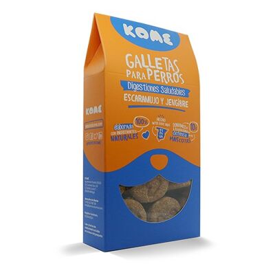 Galletas naturales para Perros con Escaramujo y Jengibre