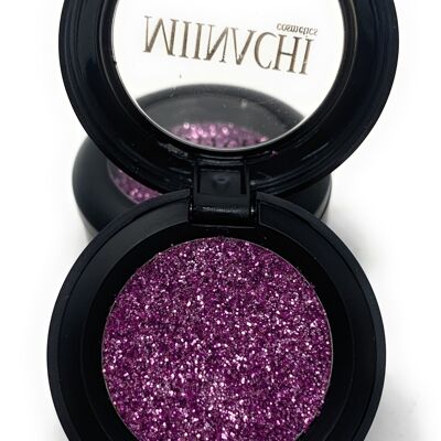 Single Pressed Glitter in the shade Twilight, No Glue Needed, In Compact, Pigmented, No Fall Out, Glitter, Cosmetic Grade Glitter