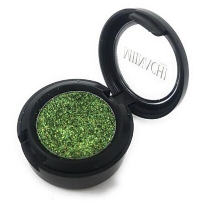 Single Pressed Glitter in the shade Alien, No Glue Needed, In Compact, Pigmented, No Fall Out, Glitter, Cosmetic Grade Glitter