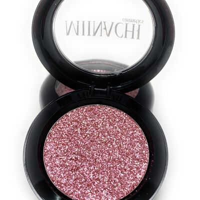 Single Pressed Glitter in the shade Pinky Promise JUMBO Size, No Glue Needed, In Compact, Pigmented, No Fall Out, Glitter, Cosmetic Grade Glitter