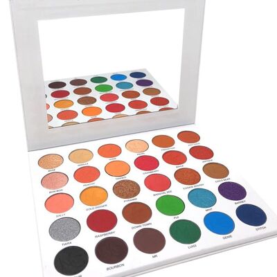The Ultimate Miinachi Matte and Shimmer Eyeshadow Palette Pigmented 30 Shades Colours
