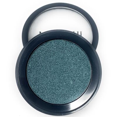 Single Pressed Turquoise  Foiled Eyeshadow In the Shade Sully Compact Smooth Pigmented Eyeshadow Colour