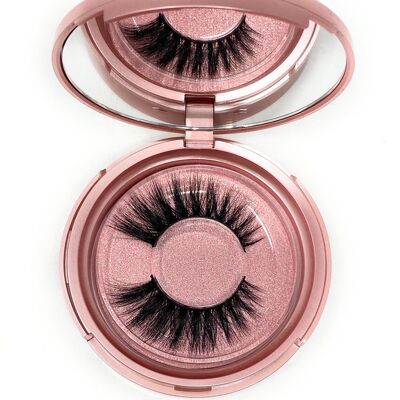 3D Lashes in the style Dream, Fluffy, Reusable, Flexible, Lightweight Lashes with Mirror
