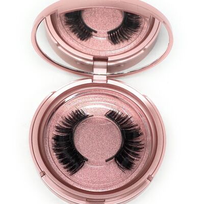 Magnetic Lash in the style True Love, Fluffy, Reusable, Flexible, Lightweight Lashes with Mirror