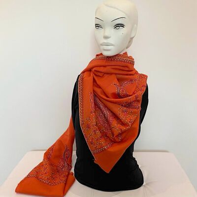 Mikan Wool Shawl