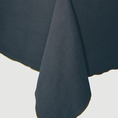 Gray linen curtain (LOU) 160x250cm