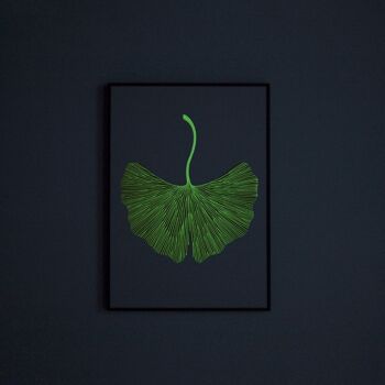 Art mural Souleaf '' Ginkgo '' 3