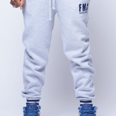 Pantalon de jogging à rayures grises FMC