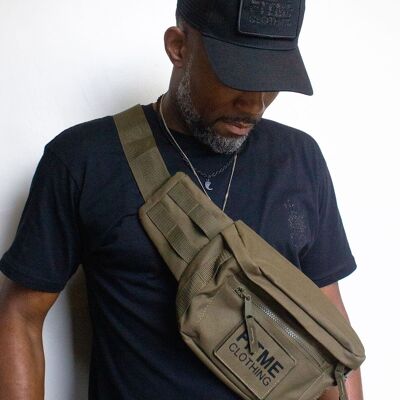 Military Green Utility Bum Bag