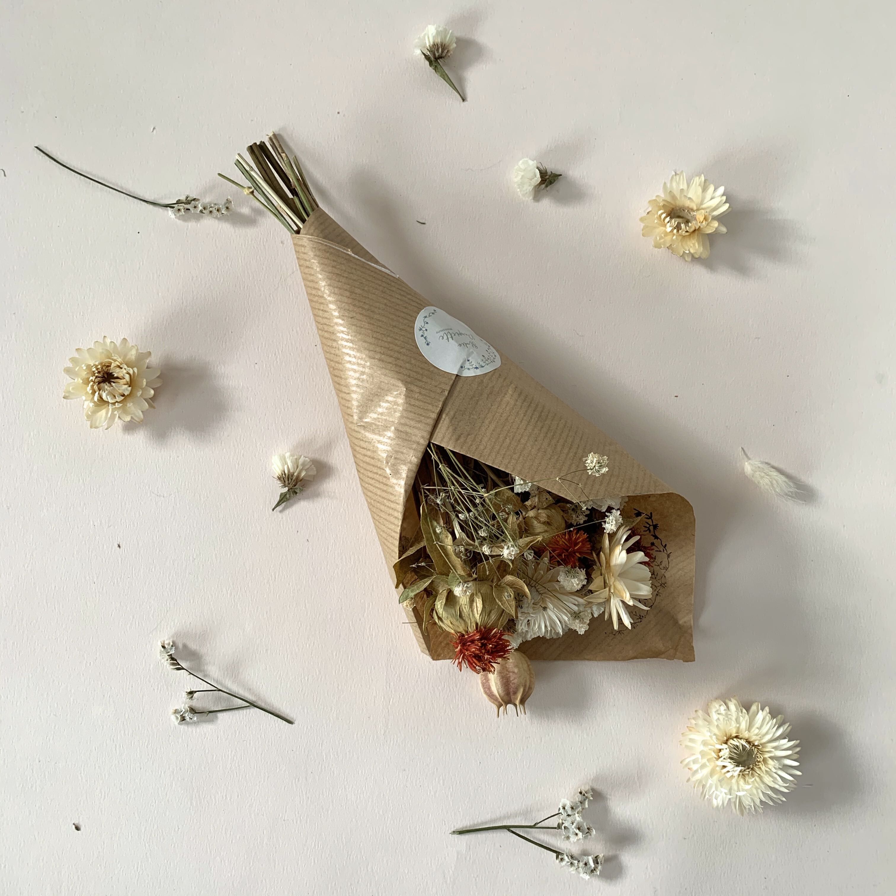 Mazzo di fiori secchi Alba XS