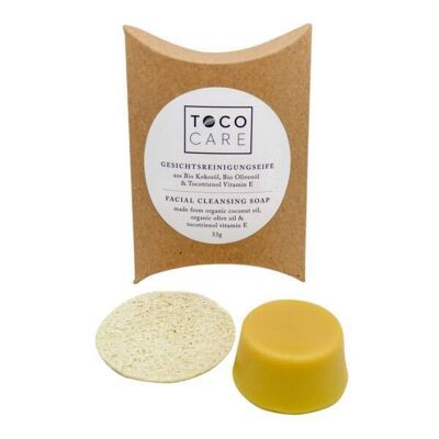 Facial cleansing soap