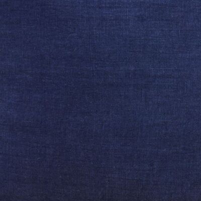 Night Blue Washed Linen Quilt 85x200