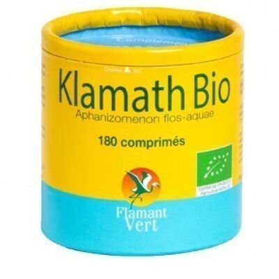 Klamath boite de 180 comprimés de 500 mg Flamant Vert BIO