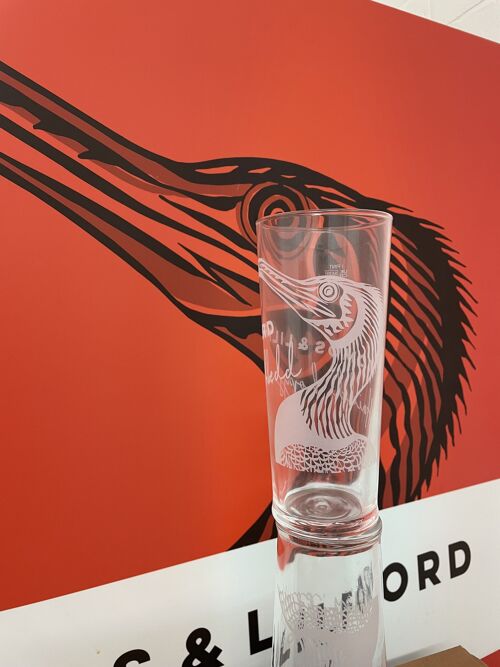 Branded Glass - single pint glass