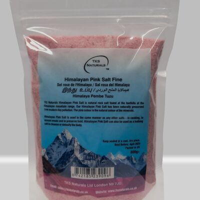 Sal rosa del Himalaya TKS Premium - Fina 800 g (18)