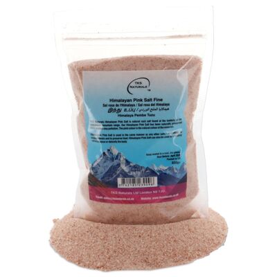 TKS Premium Himalayan Pink Salt - Fine 800g (18)